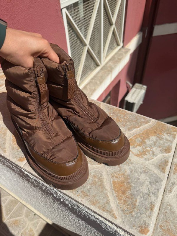 Теплые ботинки-дутики H&M, размер 41 2