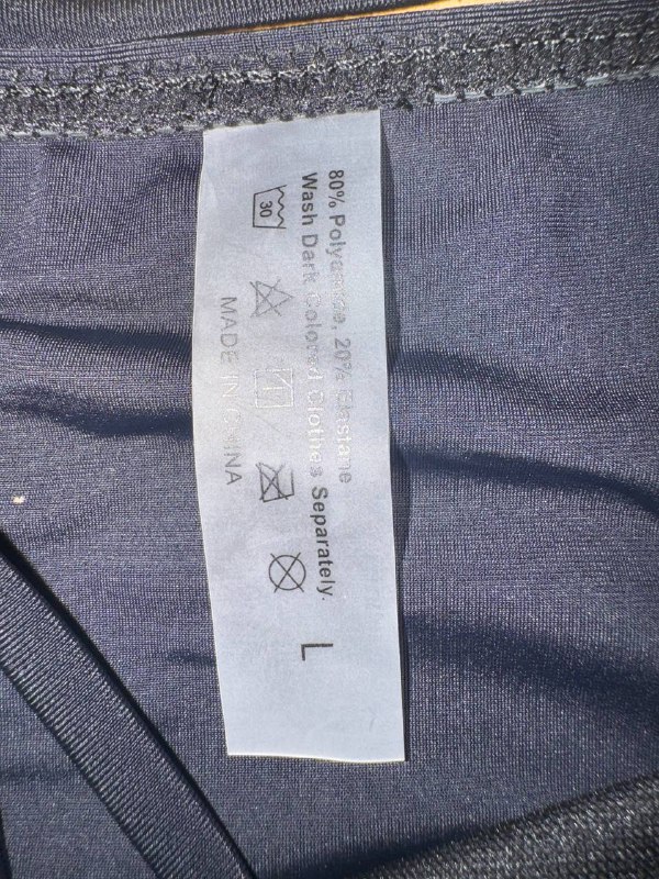 черный купальник размер L 4