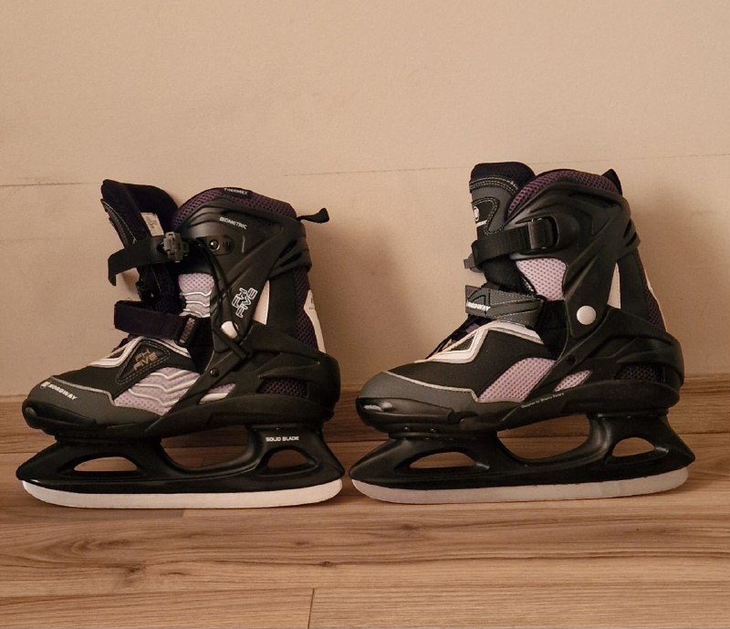 Женские и мужские коньки ледовые 4