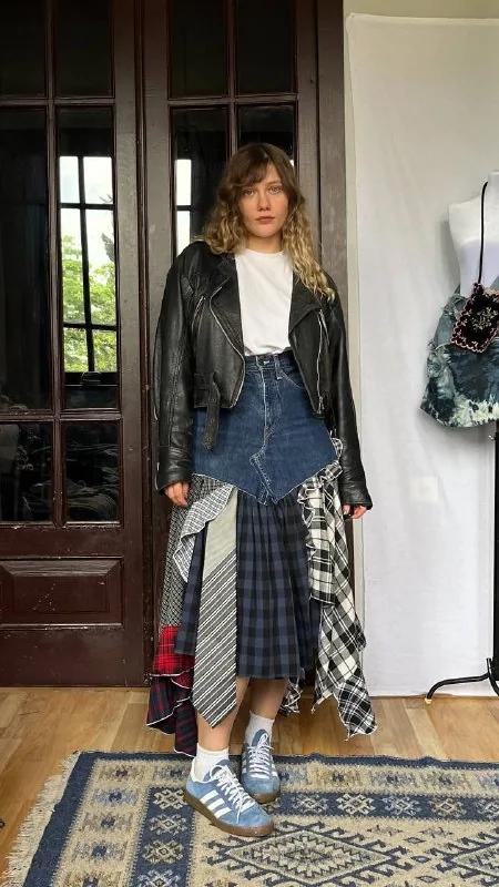 Апсайкл юбка Levi’s 1