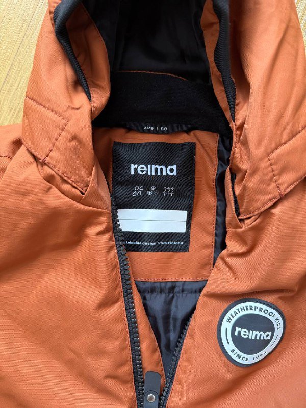 Детский теплый комбинезон Reima, флисовый комбинезон 4