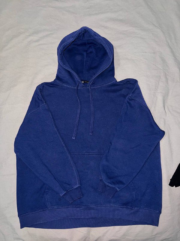 Теплое худи оверсайз Zara