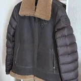 Мужская комбинированная дубленка BLAUER USA 1