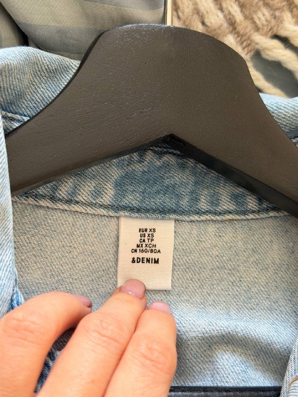 Джинсовое платье H&M размер XS 5