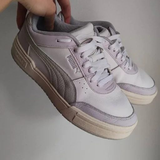 Кожаные кеды Puma