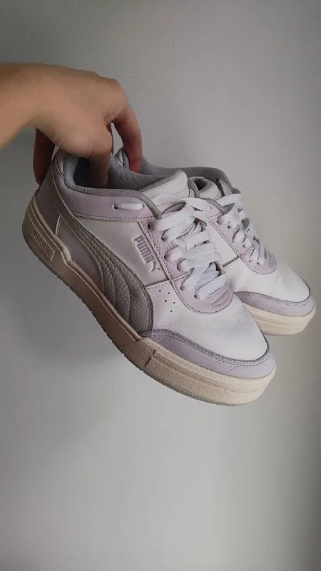 Кожаные кеды Puma 1