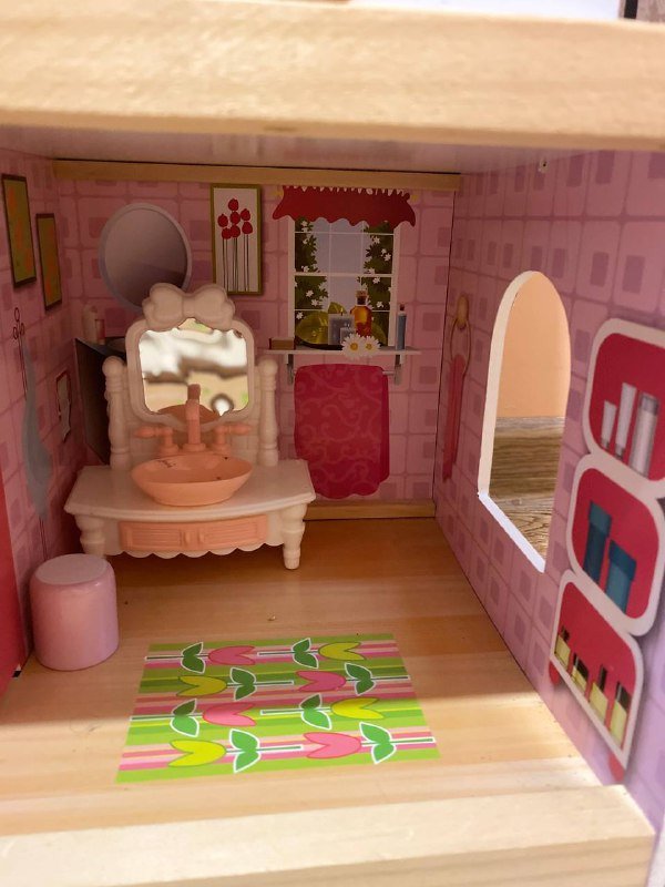 Кукольный домик с мебелью 6