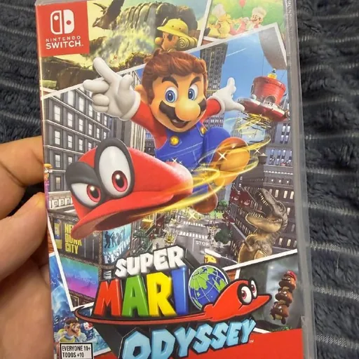 Mario Odyssey-ის კარტრიჯი Nintendo Switch-ისთვის