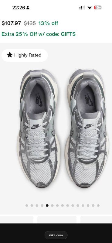 Кроссовки Nike V2K Platinum/mtlc cool grey Eur 44,5 UK 9,5 5