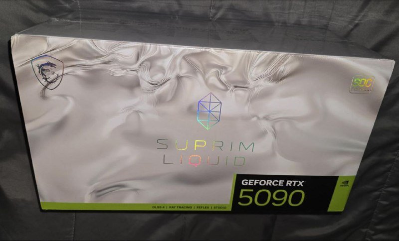 Видеокарта RTX 5090 MSI Suprim Liquid 2