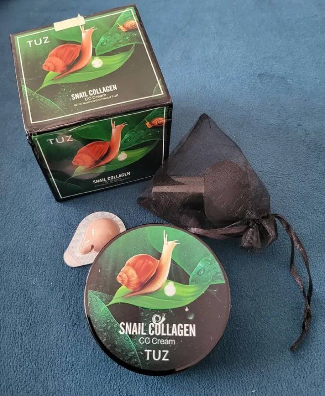 CC-крем/BB-крем с коллагеном улитки, консилер и тональный крем 4