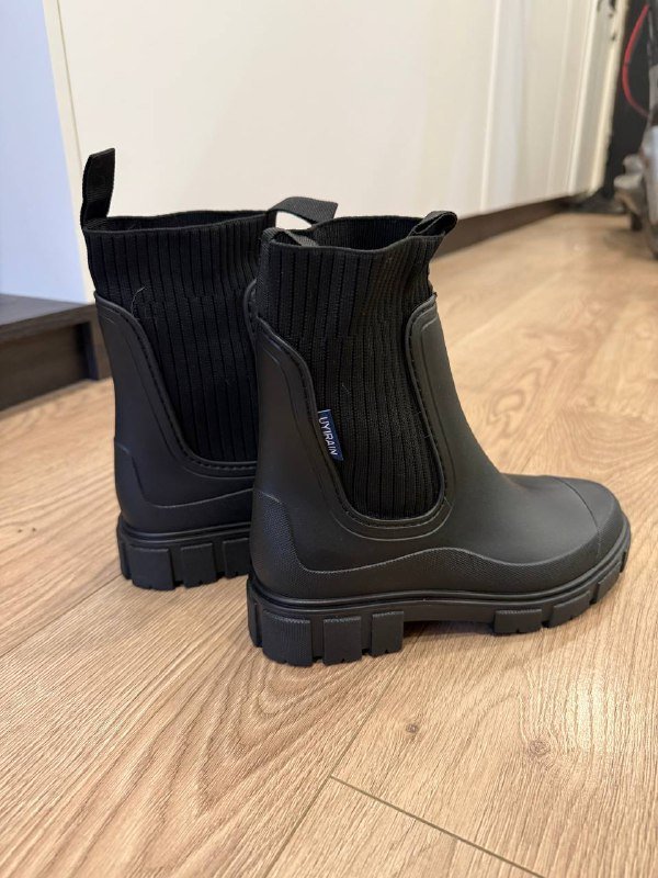 Женские резиновые сапожки Chelsea, размер 38