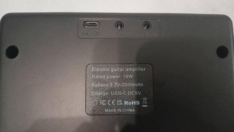 Мини гитарный усилитель KG-10, тренажёр для пальцев гитары 3