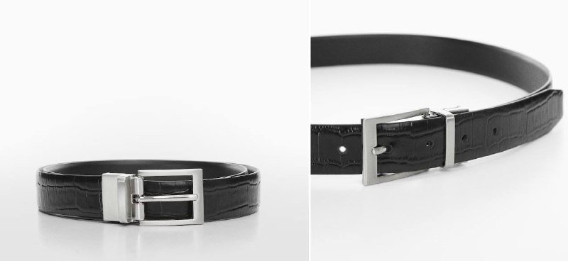 Ремень Mango из натуральной кожи, Юбка Mango из лиоцелла 2