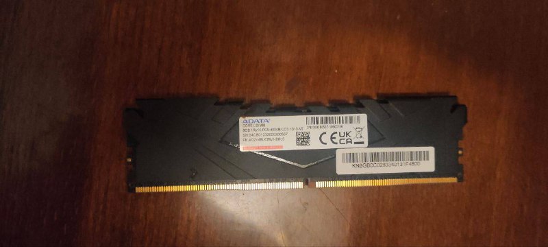 2х8 ГБ DDR5 память 4800 МГц XMP профиль