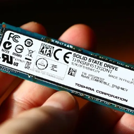 M2 SSD Toshiba 512GB