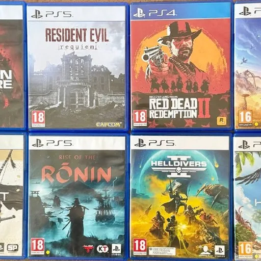 Игры на дисках для PS4 и PS5