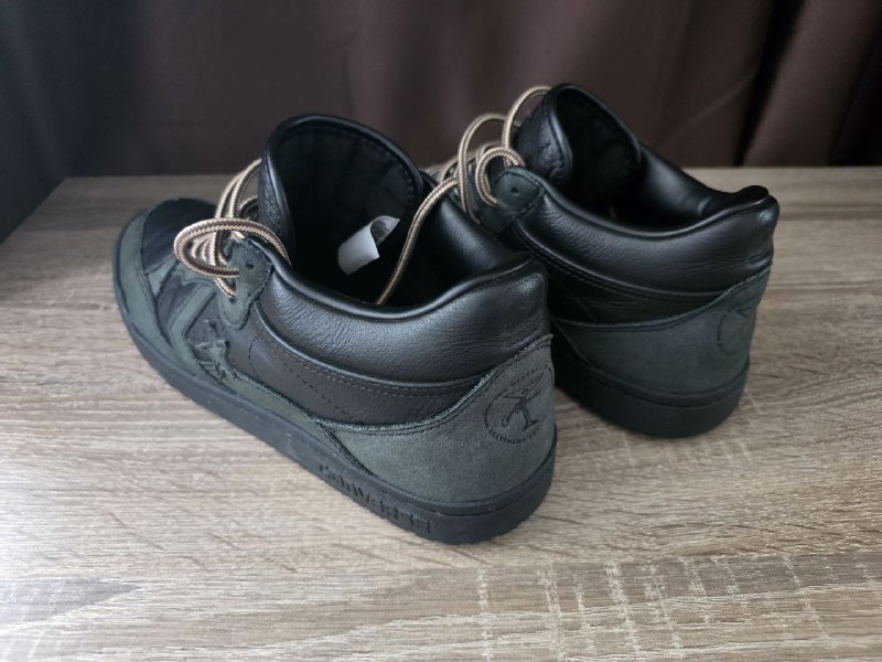 Черные кожаные Converse fastbreak pro x Alltimers 2