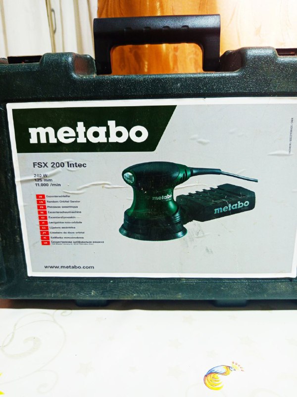 Шлифовальная машина Metabo FSX 200 Intec