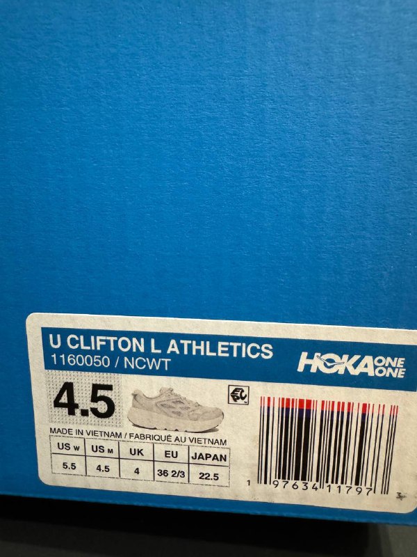 Кроссовки Hoka One One Clifton L Athletics 2