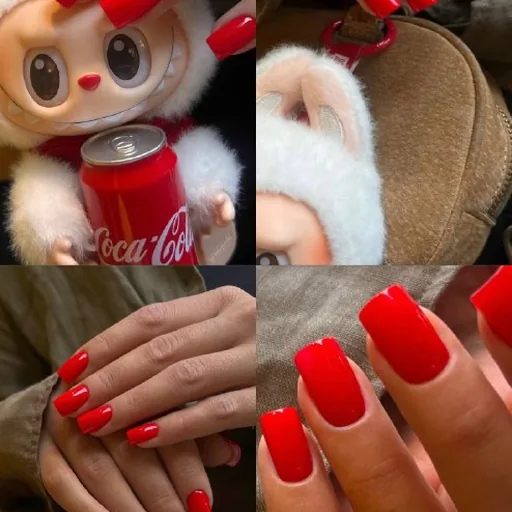Manicure and pedicure with coating