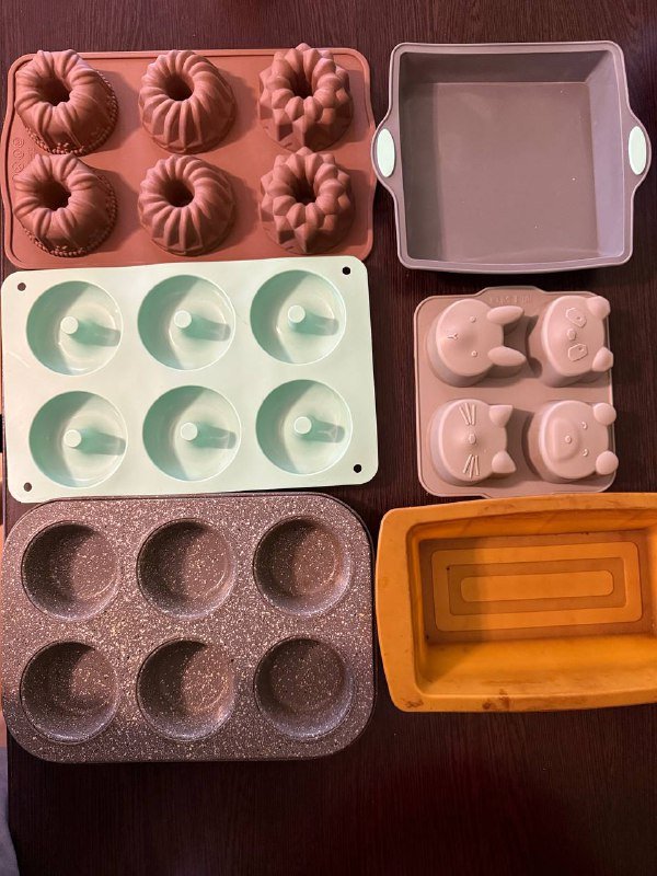 Силиконовые формочки для кексиков, форма для капкейков