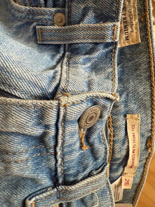Джинсы levi’s XS на рост 165 прямые 2