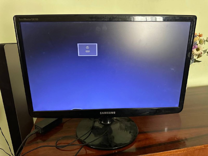Монитор Samsung с мелким дефектом на матрице 2