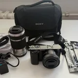 Sony A6000 с двумя объективами 1