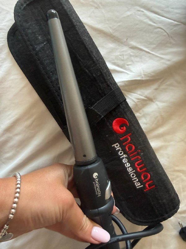 Утюжок для волос Ровента, конусная плойка Hairway