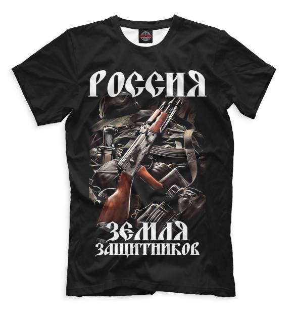 Футболка Россия земля защитников