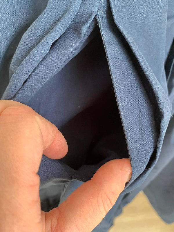 Летняя юбка с карманами размер М 2