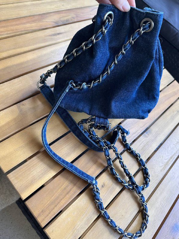 Джинсовый рюкзачок Zara 3