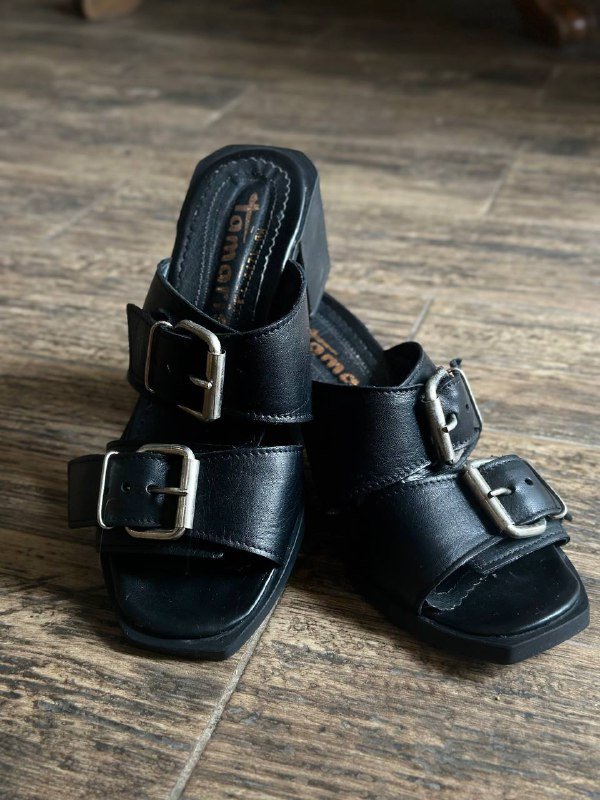 Черные сабо женские размер 37/38