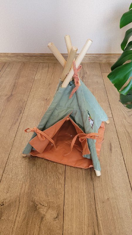 Домик-шалаш для игрушек и кукол 3