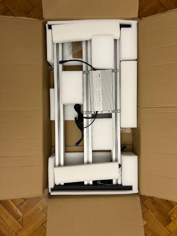 Grow box, LED light 640W, extractor, filter CAN-LITE 600 3