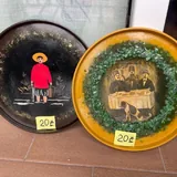 Гипсовые подносы, подсвечники, тарелочки 4