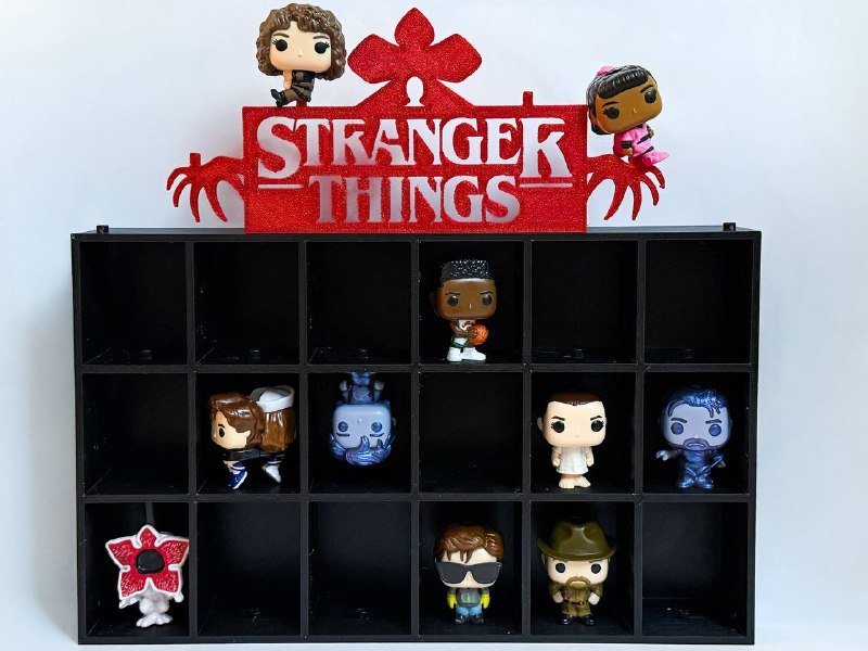 Стенд для фигурок Kinder Joy The Stranger Things