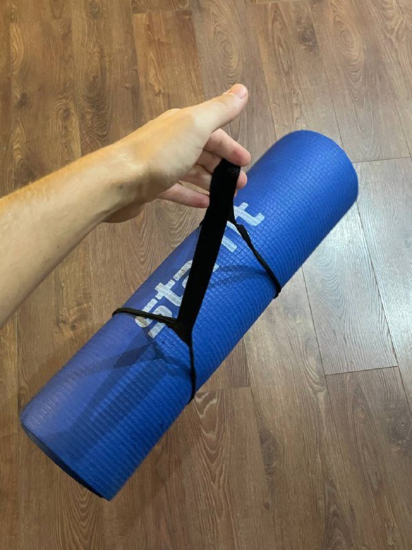 Синий коврик для йоги, розовый коврик, пляжный зонт 4