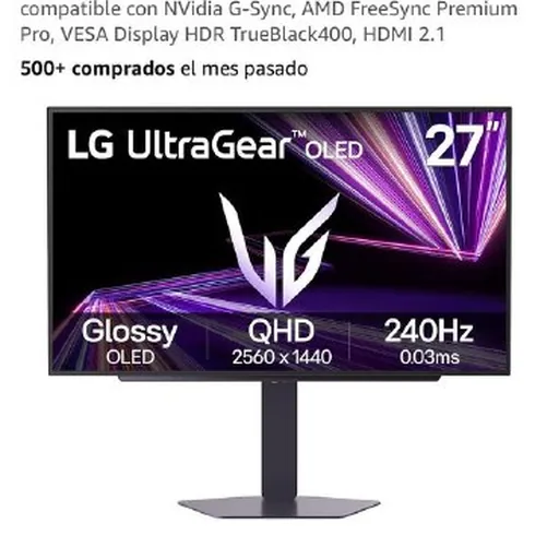 LG UltraGear 27" OLED монитор