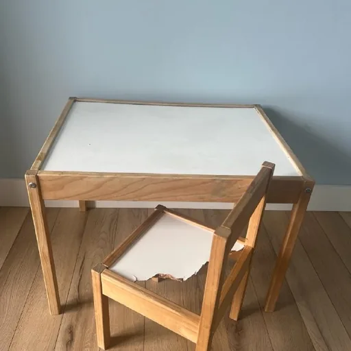 Детский столик и стул IKEA