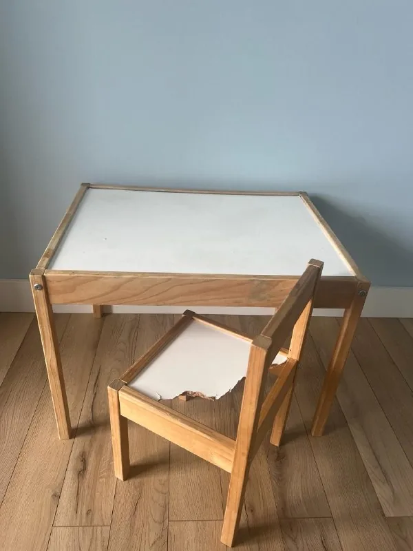 Детский столик и стул IKEA 1