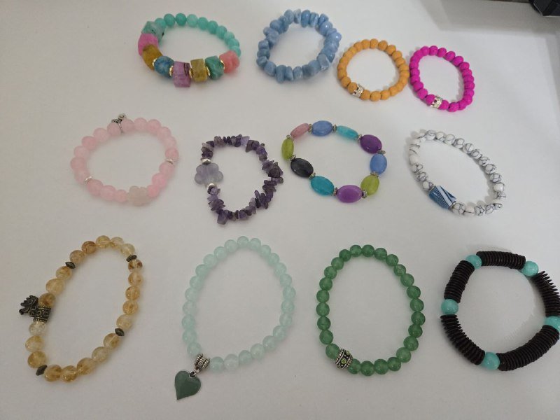 Браслеты, ожерелья, серьги из натуральных камней 5