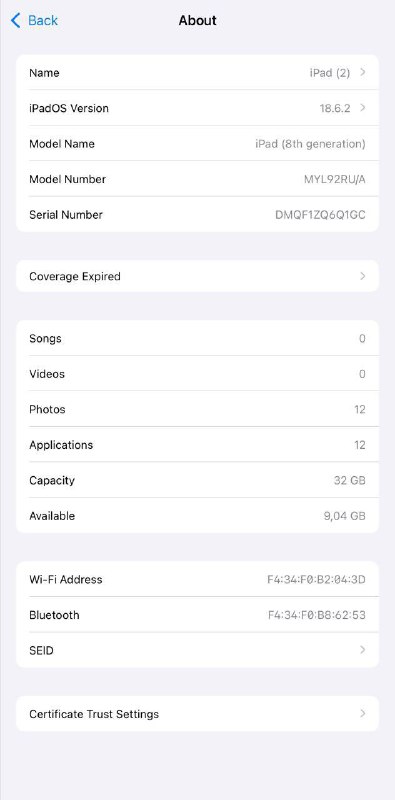 Apple iPad 8 поколения, Apple Pencil 1 поколения 5