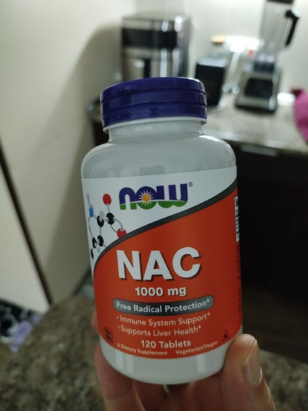 NAC 1000 mg dietary supplement 120 tablets