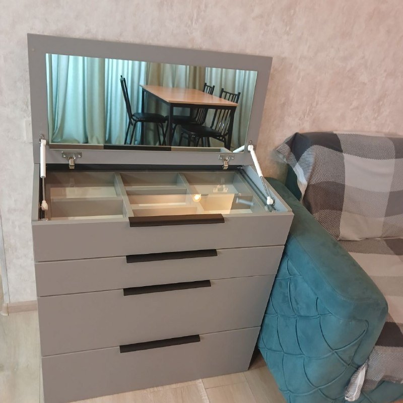 Серый комод трансформер 8