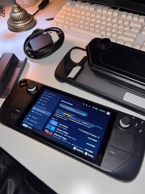 Steam Deck, чехол и док станция 3