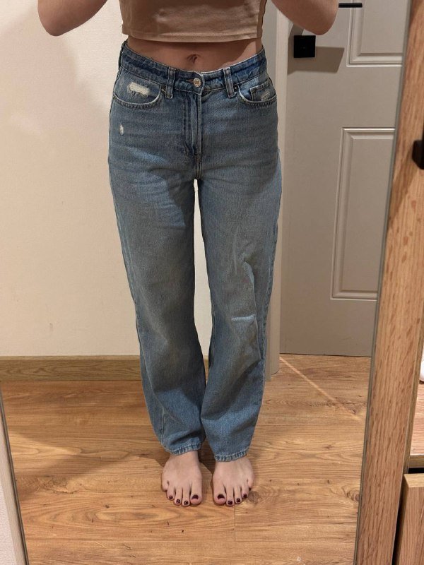 Дубленка Zara, костюм Nike, джинсы, брюки Zara 4