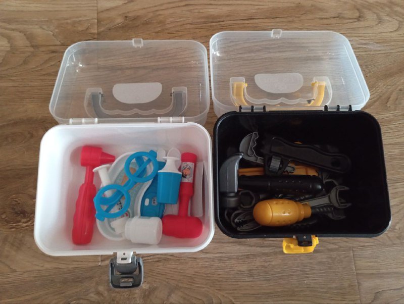 Наборы Полесье доктор, строитель