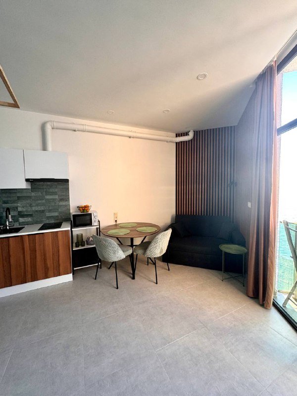 Уютная студия на первой линии с видом на море в Гонио 4